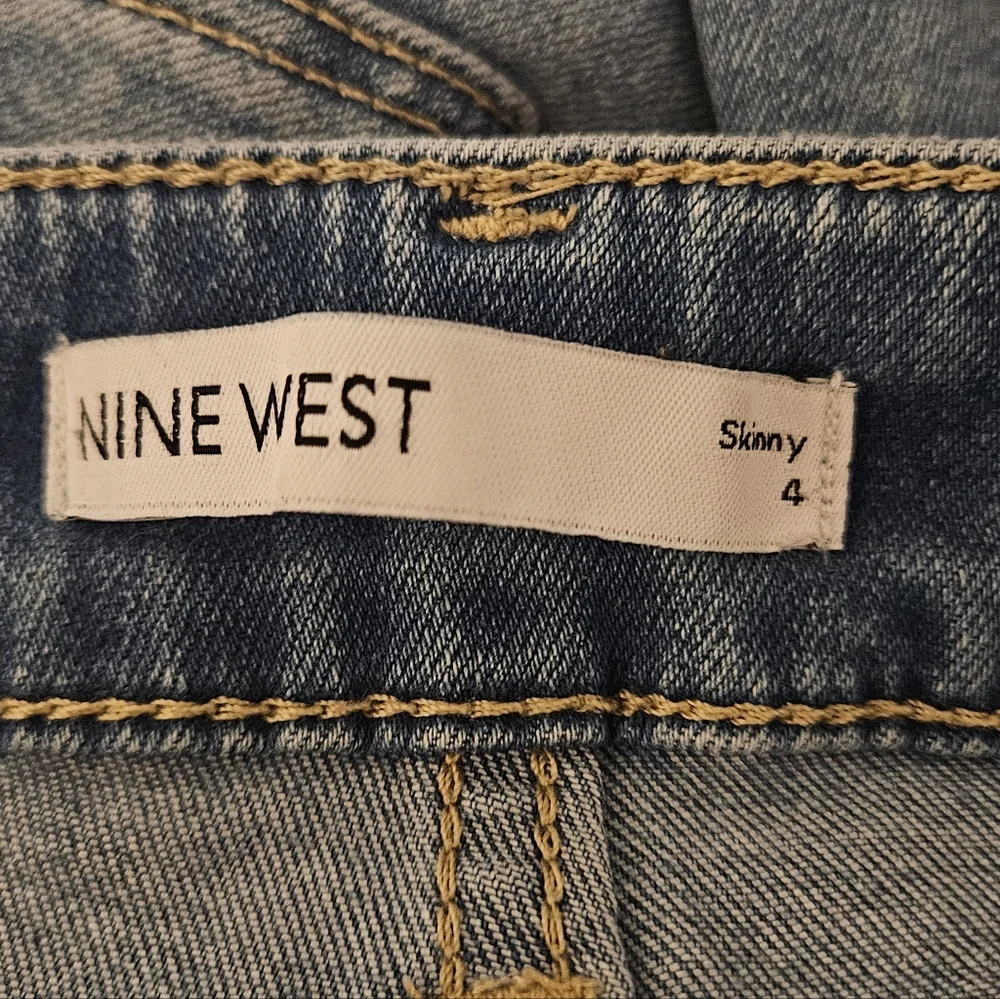 Nine West Light Blue High Rise Jeans